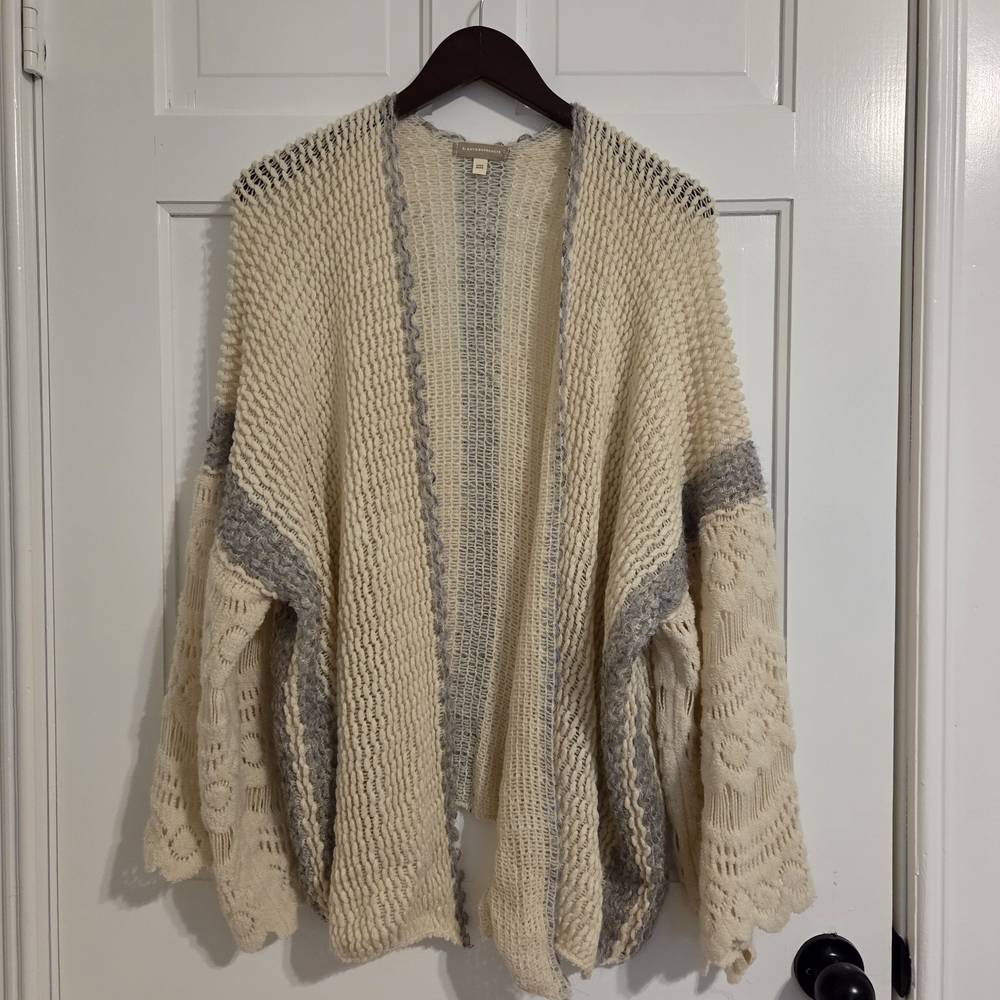 Anthropologie Rosanna Crochet Kimono Sweater Cardigan